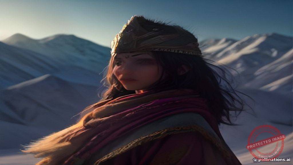 Create a cinematic, ultra-realistic featured image for a professional blog article. TOPIC: history of ladakh BLOG TITLE: The High-Altitude Empire: A History of the Kings of Ladakh VISUAL STYLE: Profes