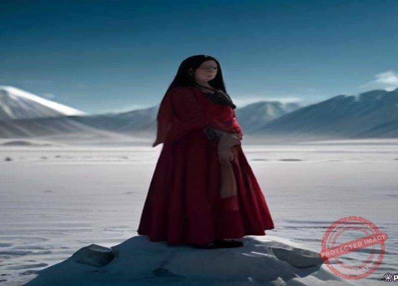 Create a cinematic, ultra-realistic featured image for a professional blog article. TOPIC: history of ladakh BLOG TITLE: The High-Altitude Empire: A History of the Kings of Ladakh VISUAL STYLE: Cinema